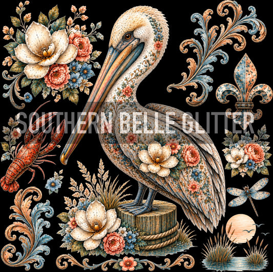 Pelican/ Crawfish