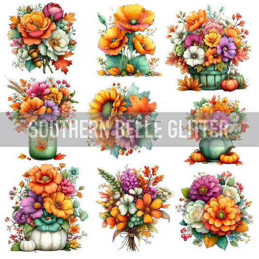 Whimsical Fall Bouquets