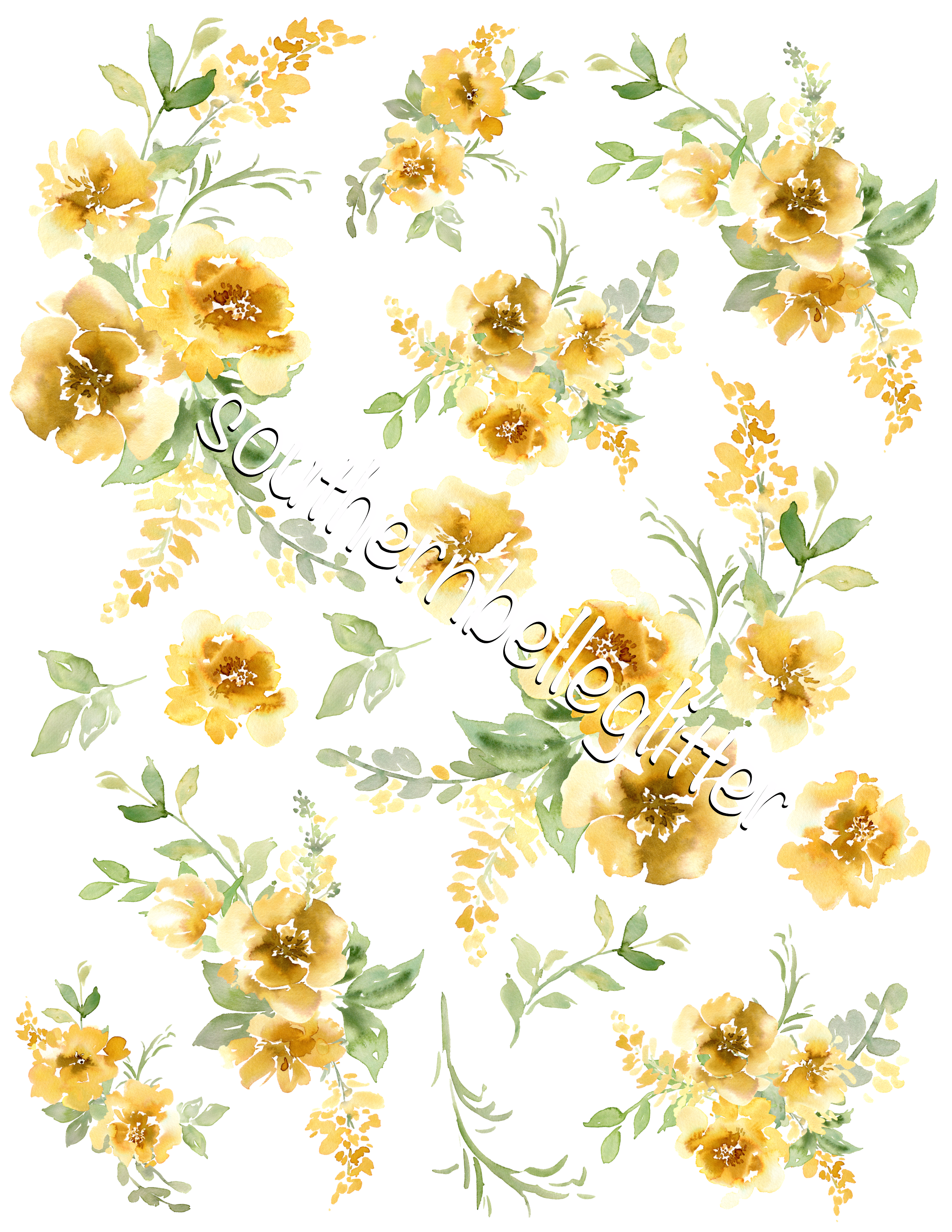 BBB Yellow Floral