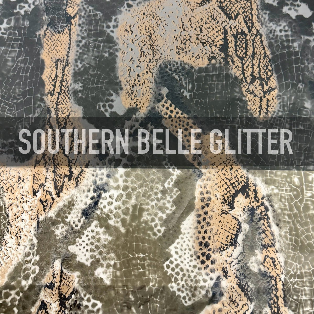Glitter Python Desert Python β Southern Belle Glitter