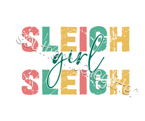 ML Designs Sleigh Girl Sleigh