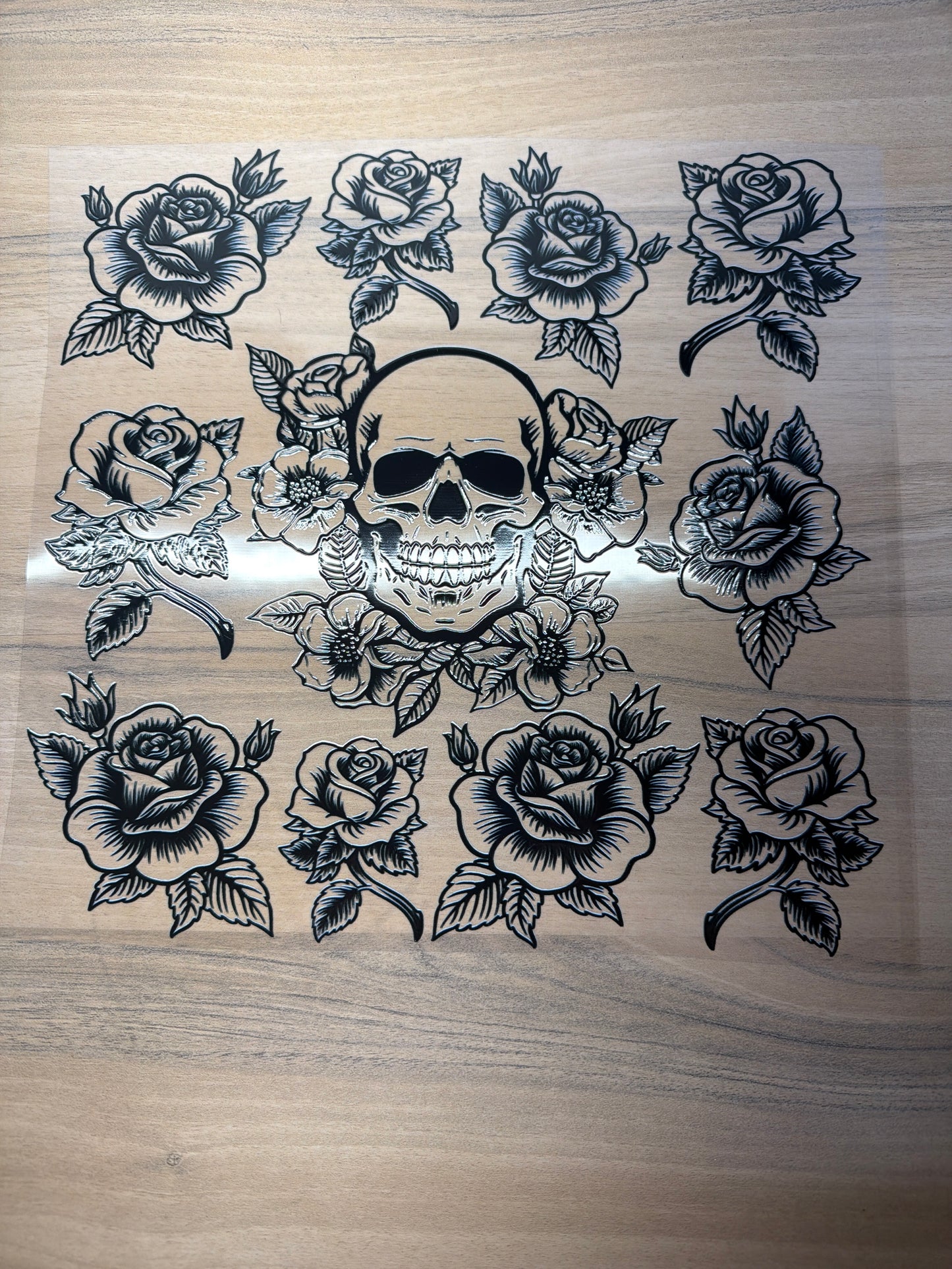 Skull roses