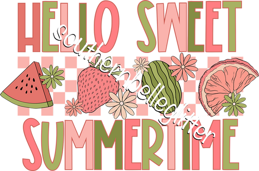 Hello Sweet Summertime