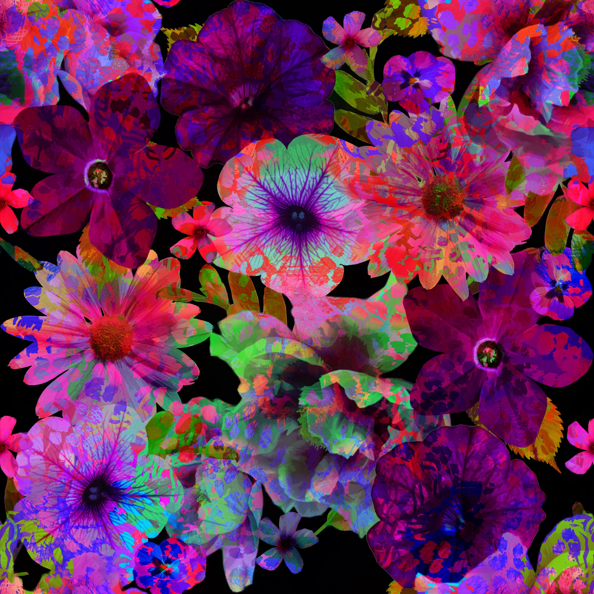 Neon Floral