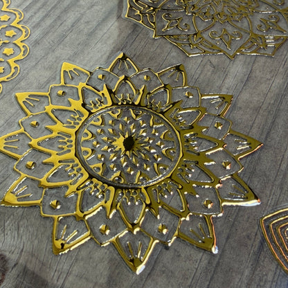Gold Metallic Mandala