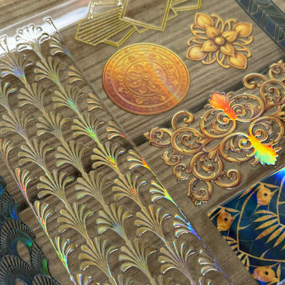 Laser Holographic Art Deco II