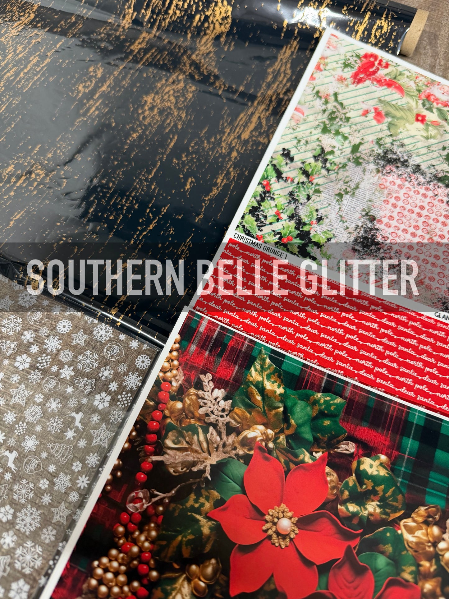 Tartan Poinsettia Bundle