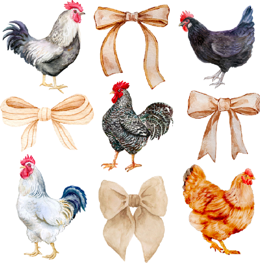 Chickens & Bows