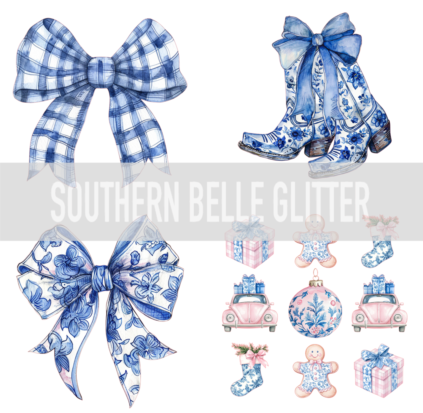 Blue Christmas Bundle