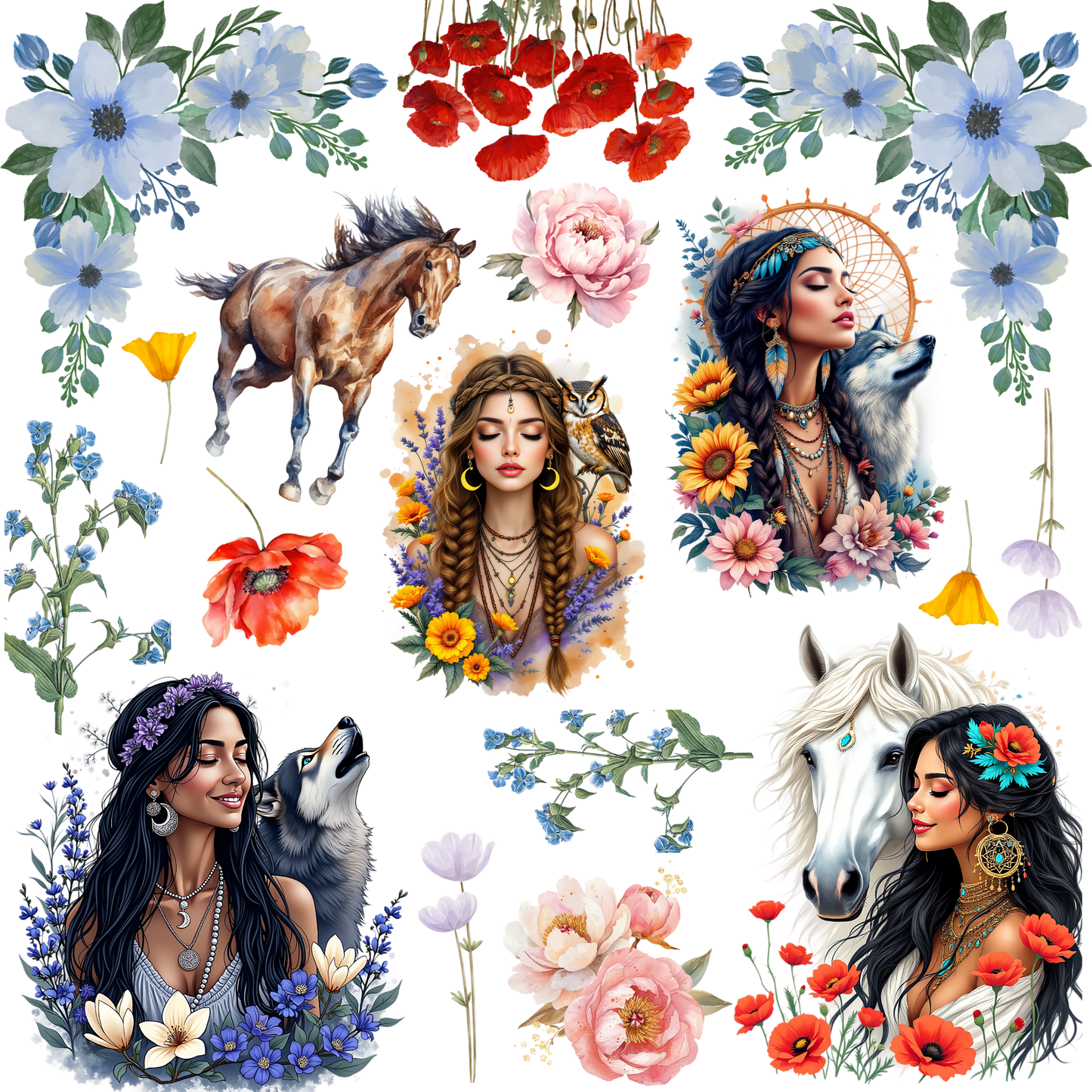 Boho Girls II