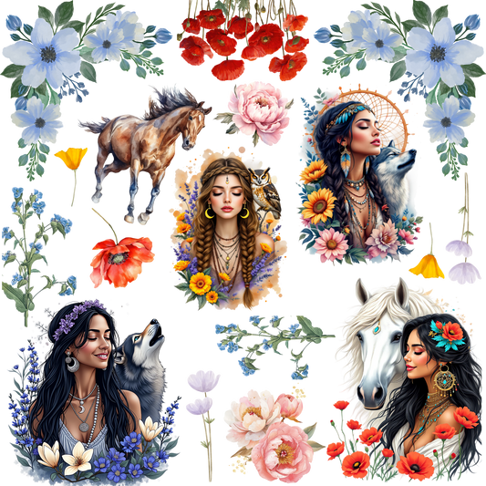Boho Girls II
