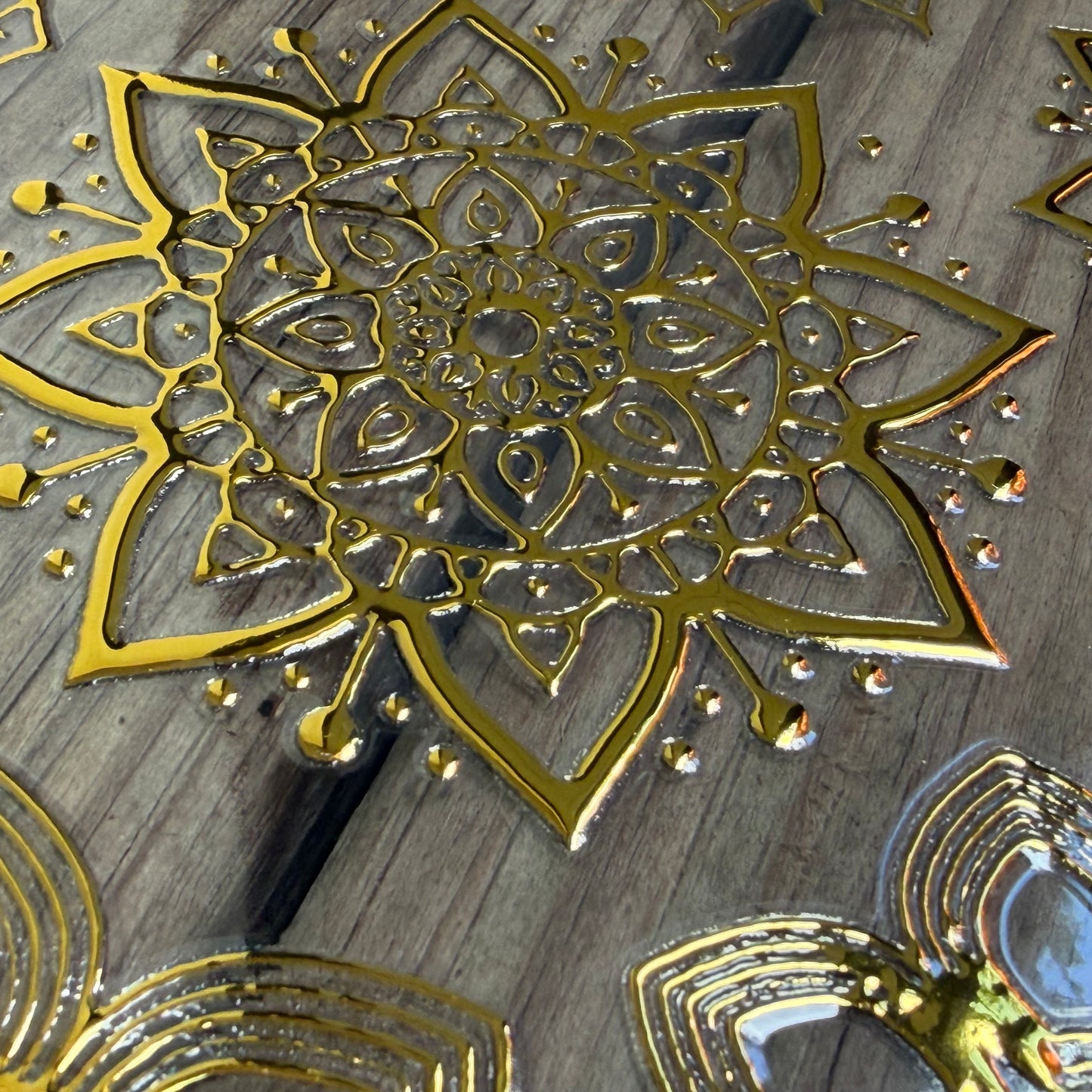 Gold Metallic Mandala