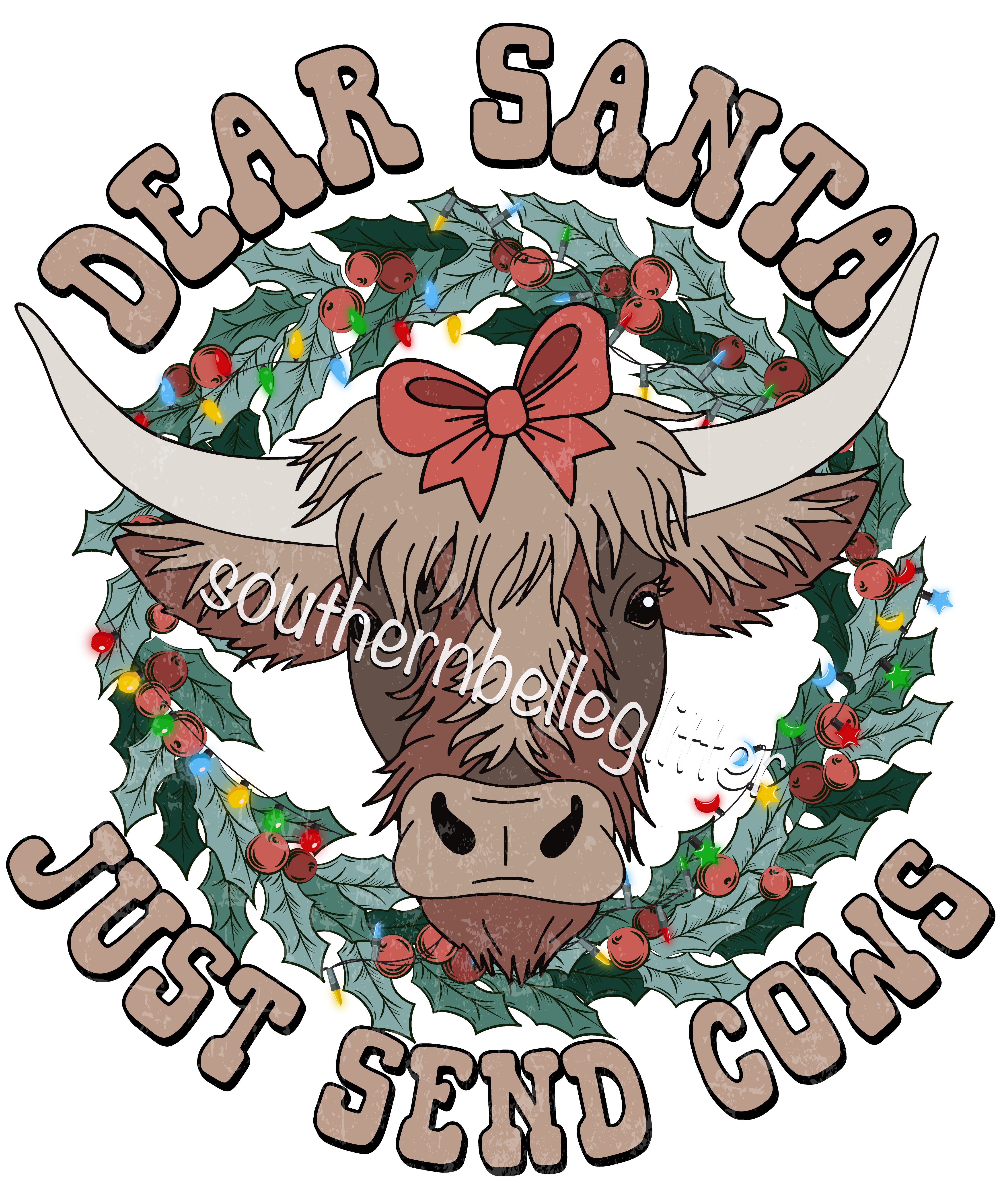 Dear Santa Just send Cows