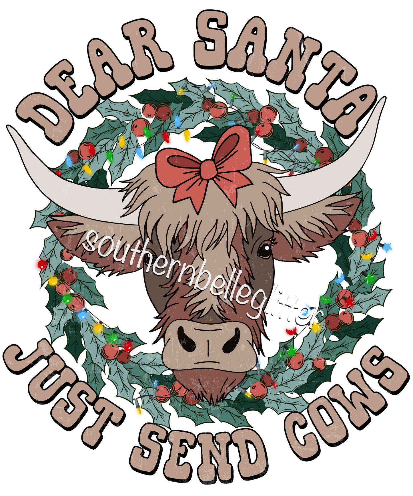 Dear Santa Just send Cows