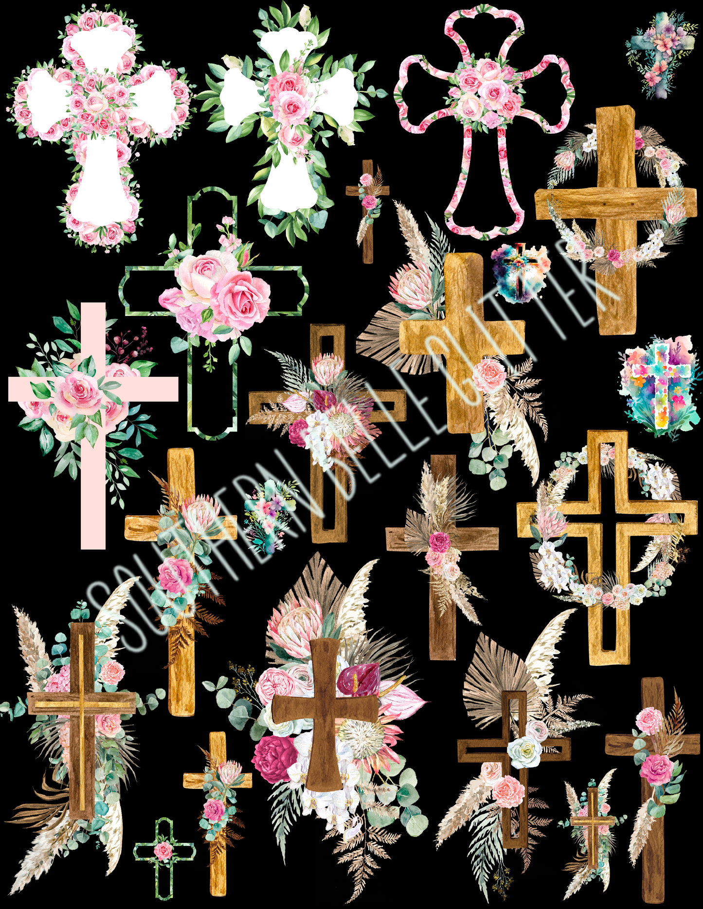 Spring Crosses by DD