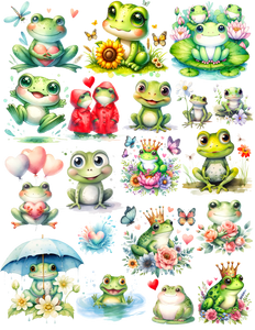 Frogs II by DD