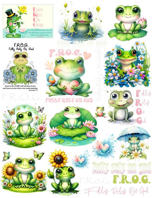 Frogs I by DD