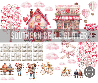 Alicia’s Valentine Houses