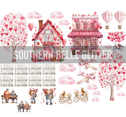 Alicia’s Valentine Houses