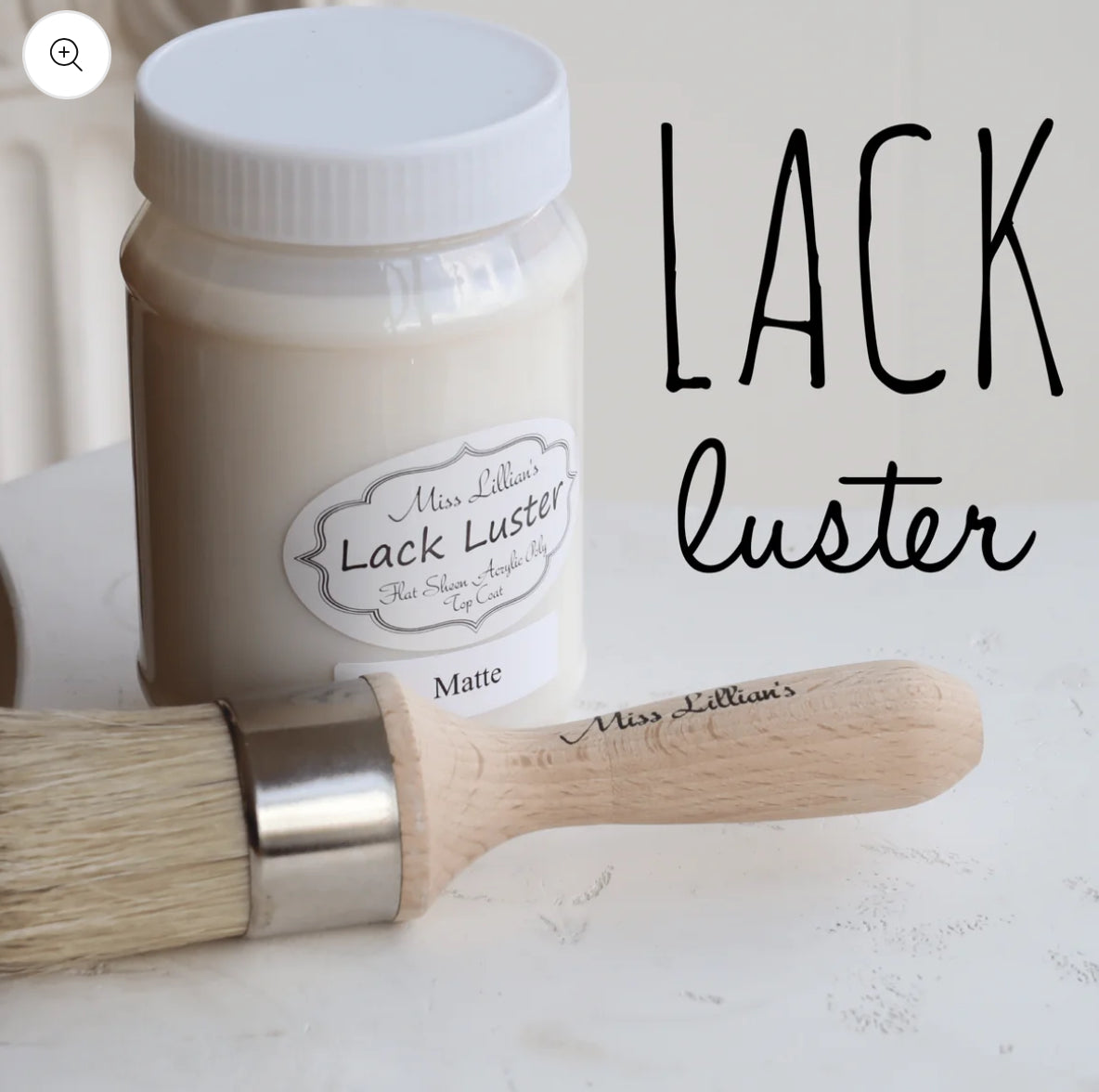 Lack luster (Matte Top Coat)