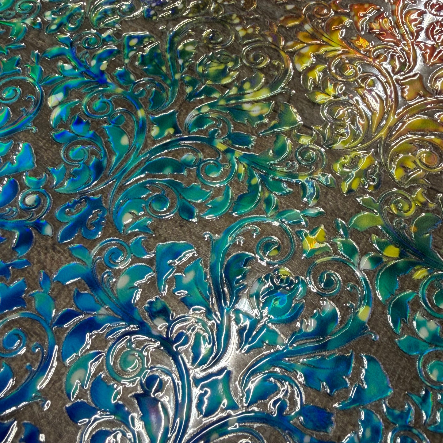 Colorful Scroll Holographic