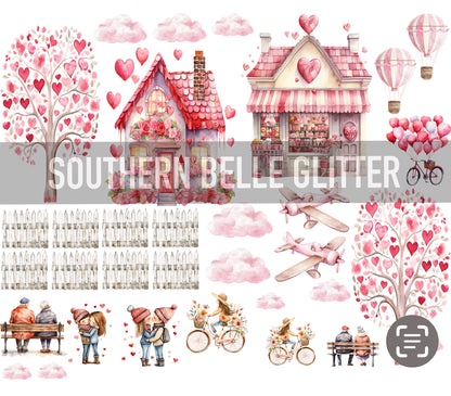 Alicia’s Valentine Houses