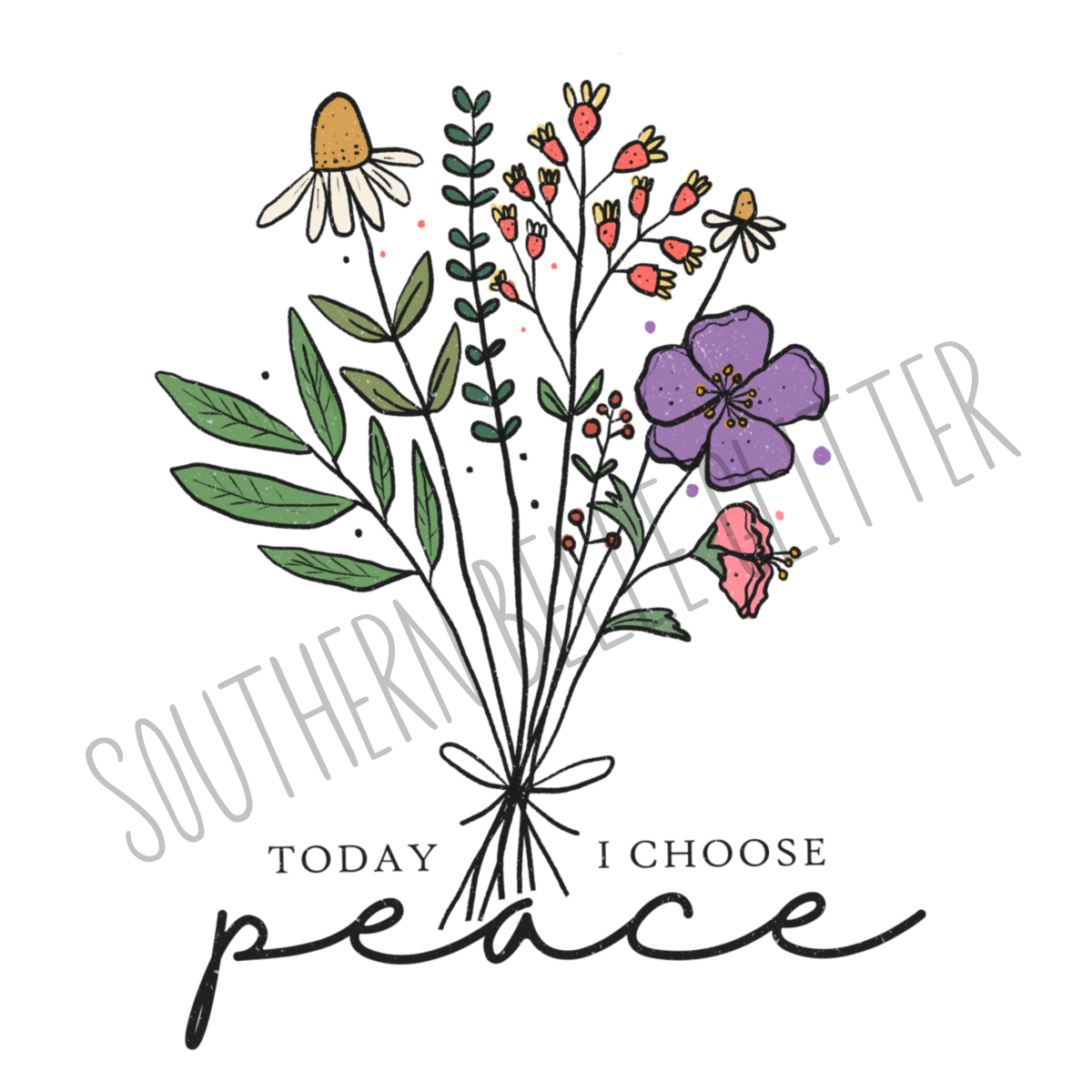 Today I chose peace