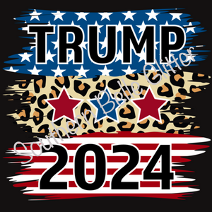 Trump leopard flag