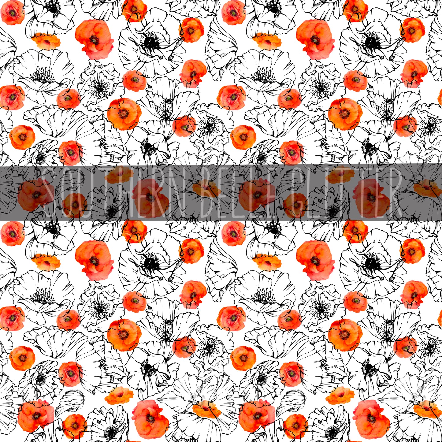 Poppy Outline