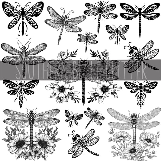 Dragonfly Outline