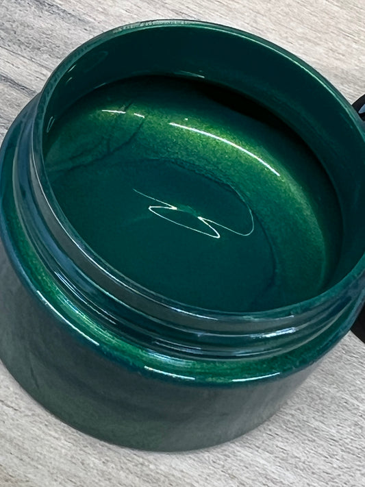 Emerald Green Metallic Paint