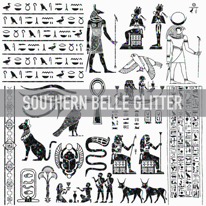 Black Holographic Egyptian