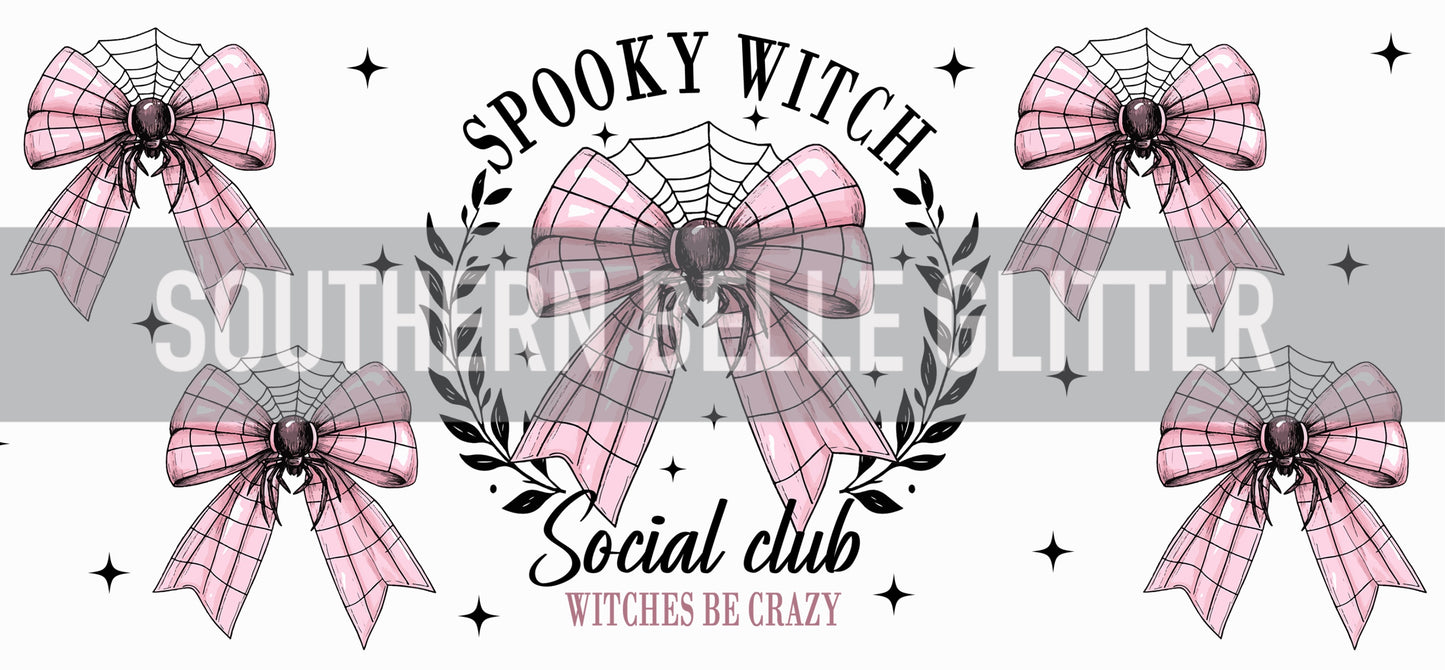 Spooky Social Club - 16oz Wrap