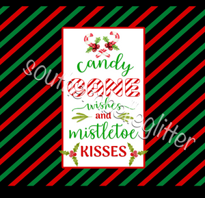 25oz Libby Wrap-Candy Cane Christmas