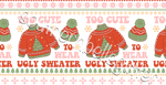 Load image into Gallery viewer, 16oz Too Cute to Wear and Ugly Sweater Wrap

