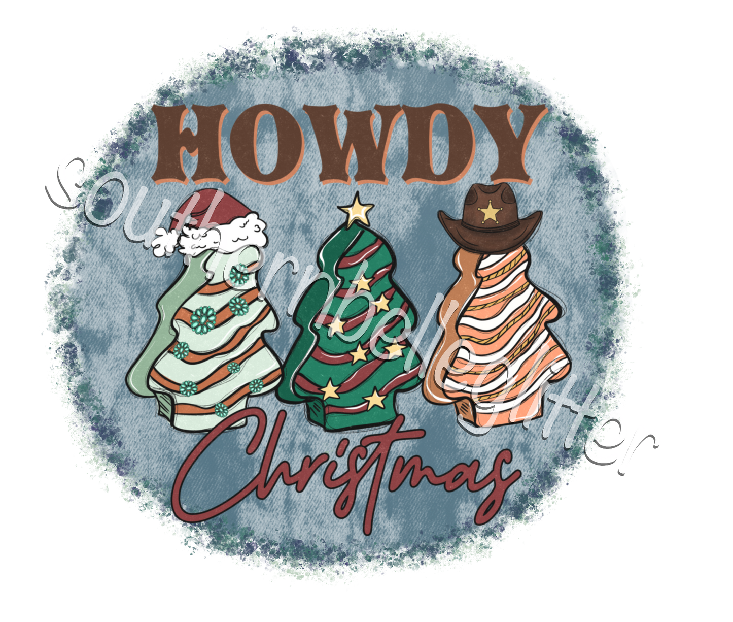 Howdy Christmas Tree Snack