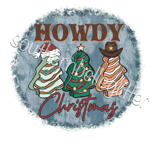 Howdy Christmas Tree Snack