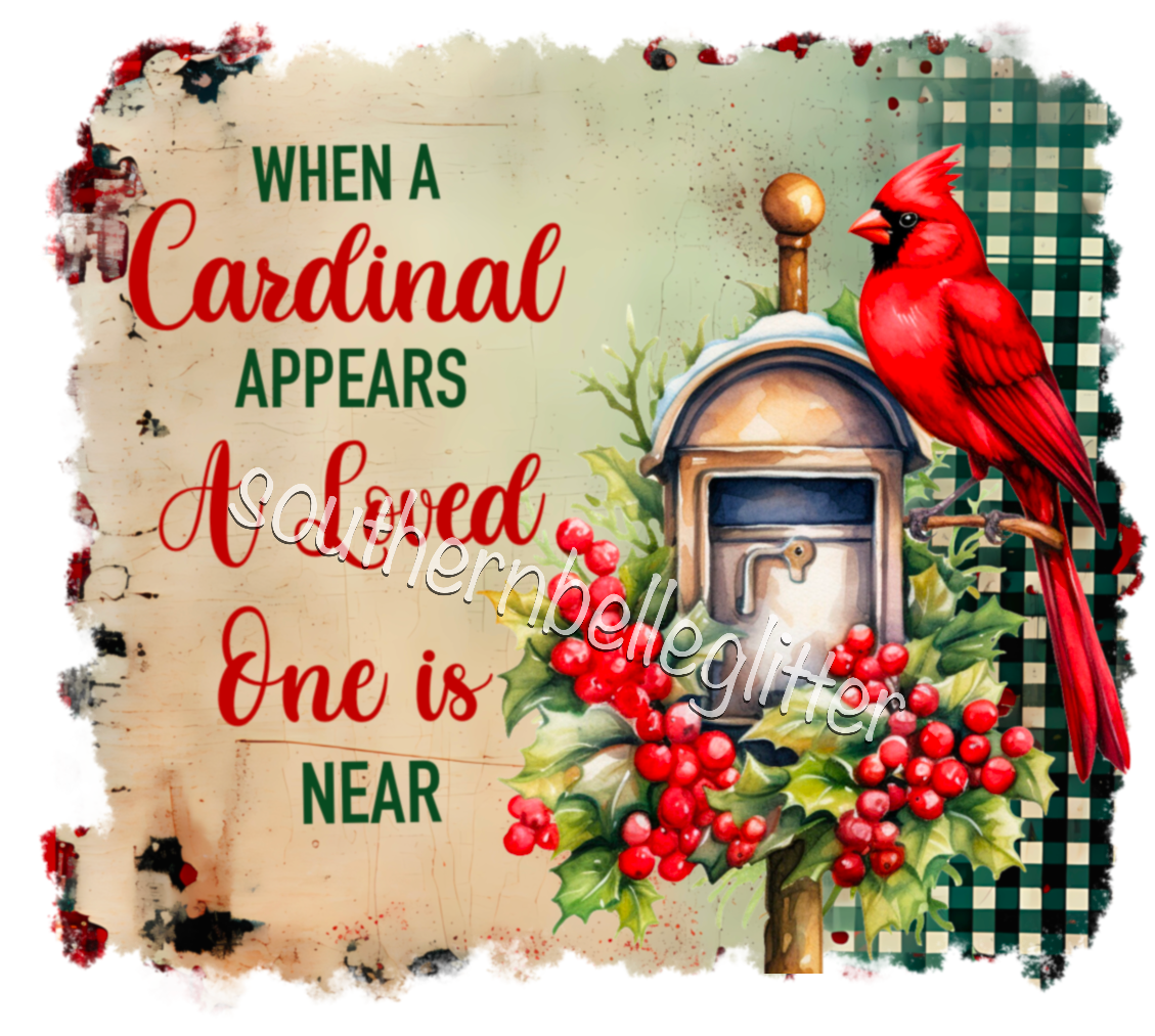 When a Cardinal Appears