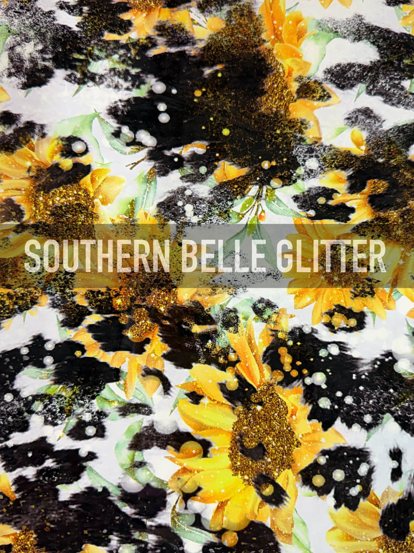 Sunflower Cowhide