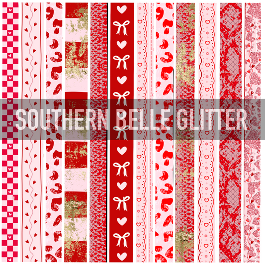 Valentine Bows 10x10