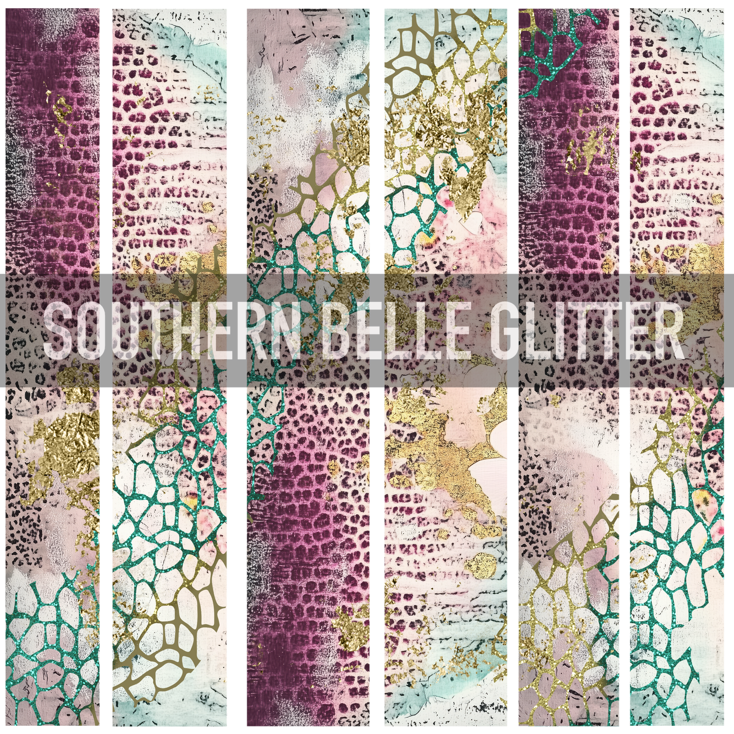 Purple and Green Marble