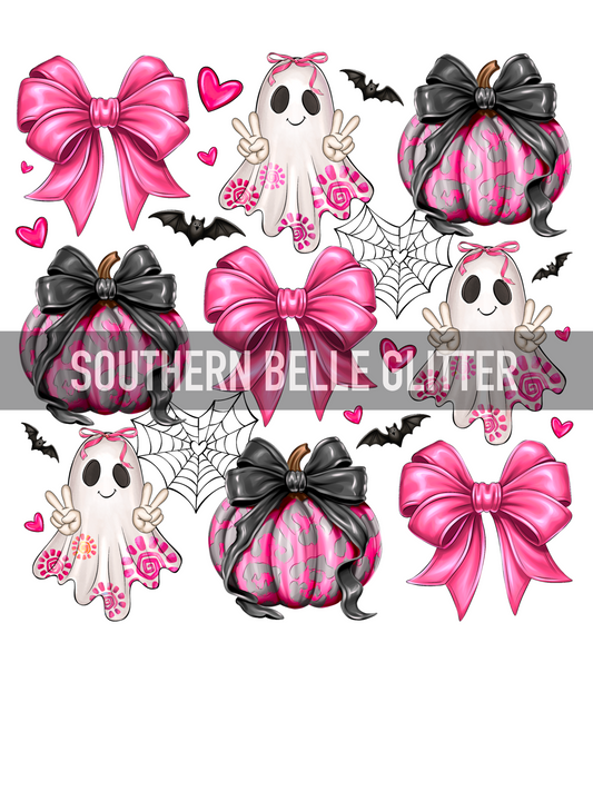 Pink Bows & Pumpkins Coquette