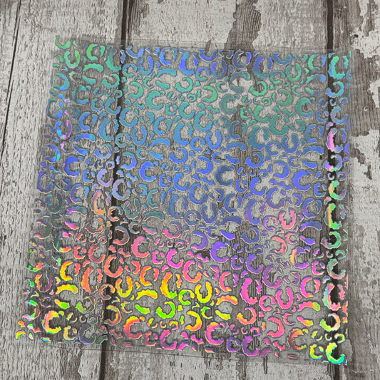 Holo Silver Leopard Luxe