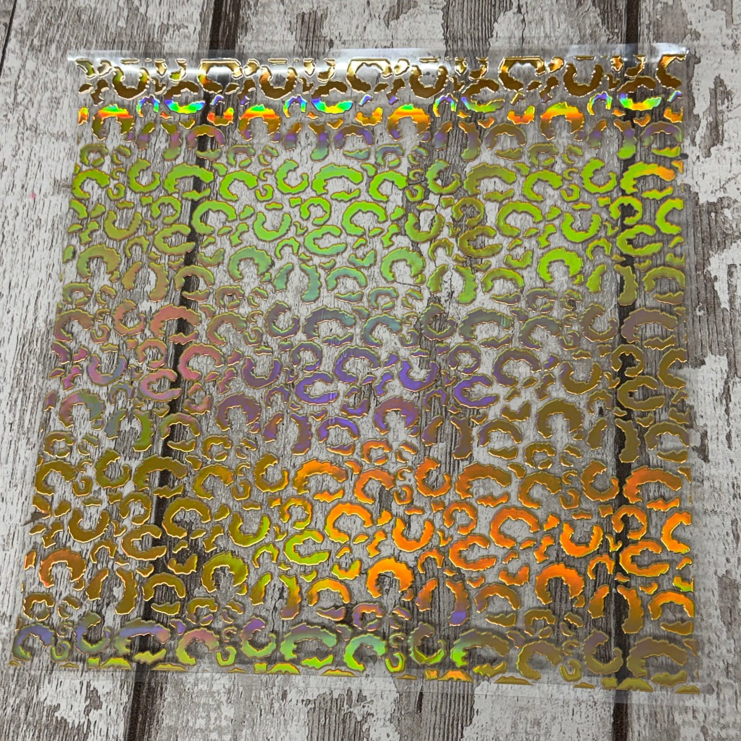 Holo Gold Leopard Luxe