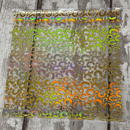 Holo Gold Leopard Luxe