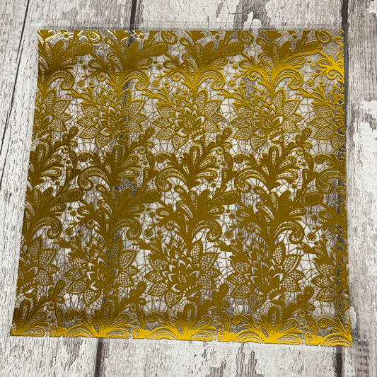 Metallic Gold Midnight Scroll