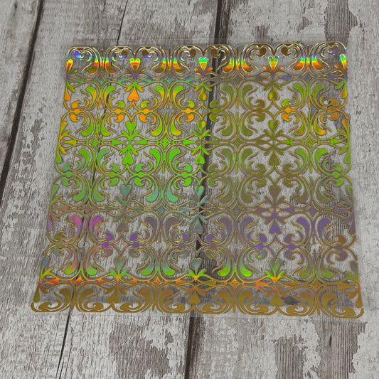 Holo Gold Vintage Tile