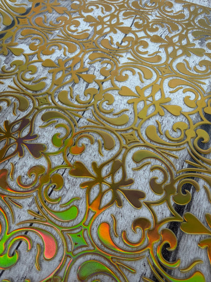 Holo Gold Vintage Tile