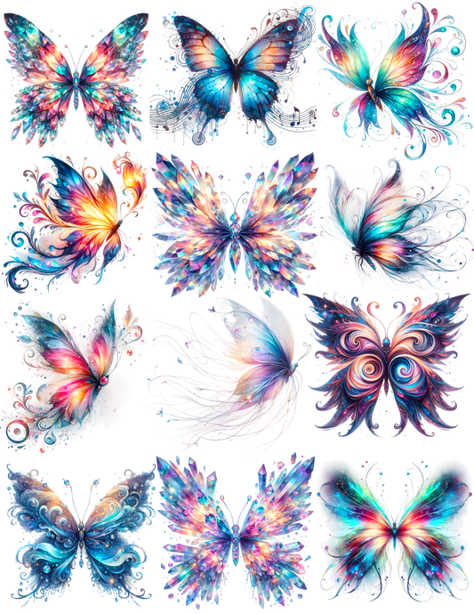 Magical Butterflies I by Dixie Darlins