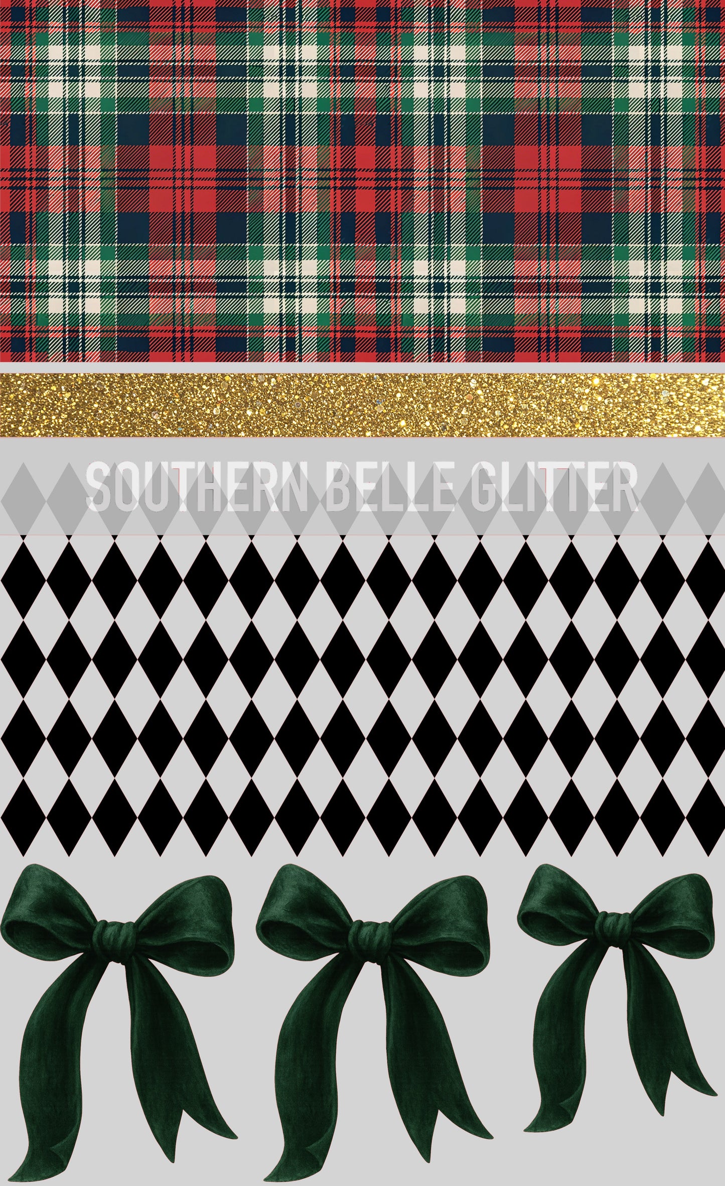 Tartan Christmas Element